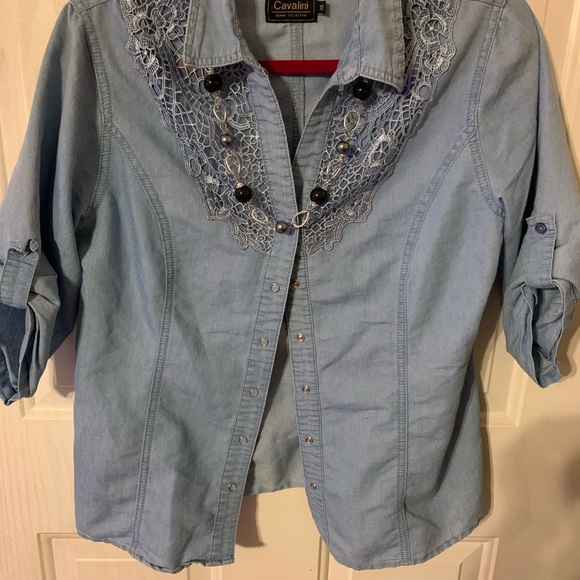 Cavalini blouse by denim & co. - Picture 3 of 4